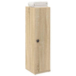 Baderomsskap Med Rulleholder Sonoma Eik 20,5X22X72 Cm