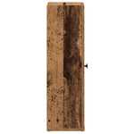 Baderomsskap Med Rulleholder Gammelt Tre 20,5X22X72 Cm