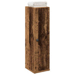 Baderomsskap Med Rulleholder Gammelt Tre 20,5X22X72 Cm