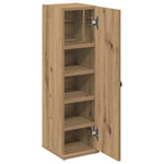 Baderomsskap Med Rulleholder Artisan Eik 20,5X22X72 Cm