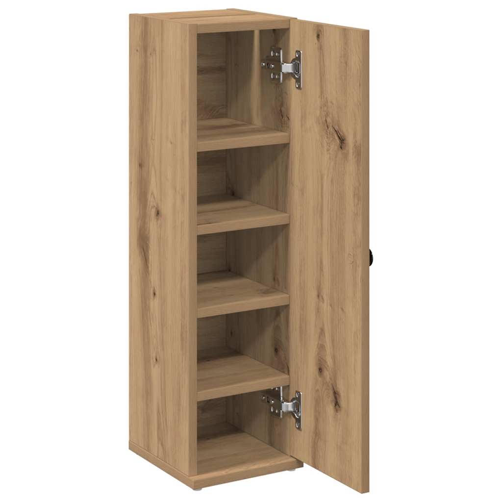 Baderomsskap Med Rulleholder Artisan Eik 20,5X22X72 Cm