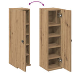 Baderomsskap Med Rulleholder Artisan Eik 20,5X22X72 Cm
