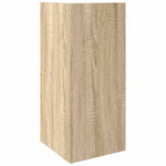Sidebord Med Hylle Sonoma Eik 25,5X27X60 Cm