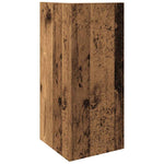 Sidebord Med Hylle Gammelt Tre 25,5X27X60 Cm