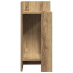 Sidebord Med Hylle Artisan Eik 25,5X27X60 Cm
