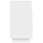Nattbord 2 Stk Med 2 Skuffer Hvit 36X36X68 Cm