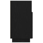 Nattbord 2 Stk Med 2 Skuffer Svart 36X36X68 Cm