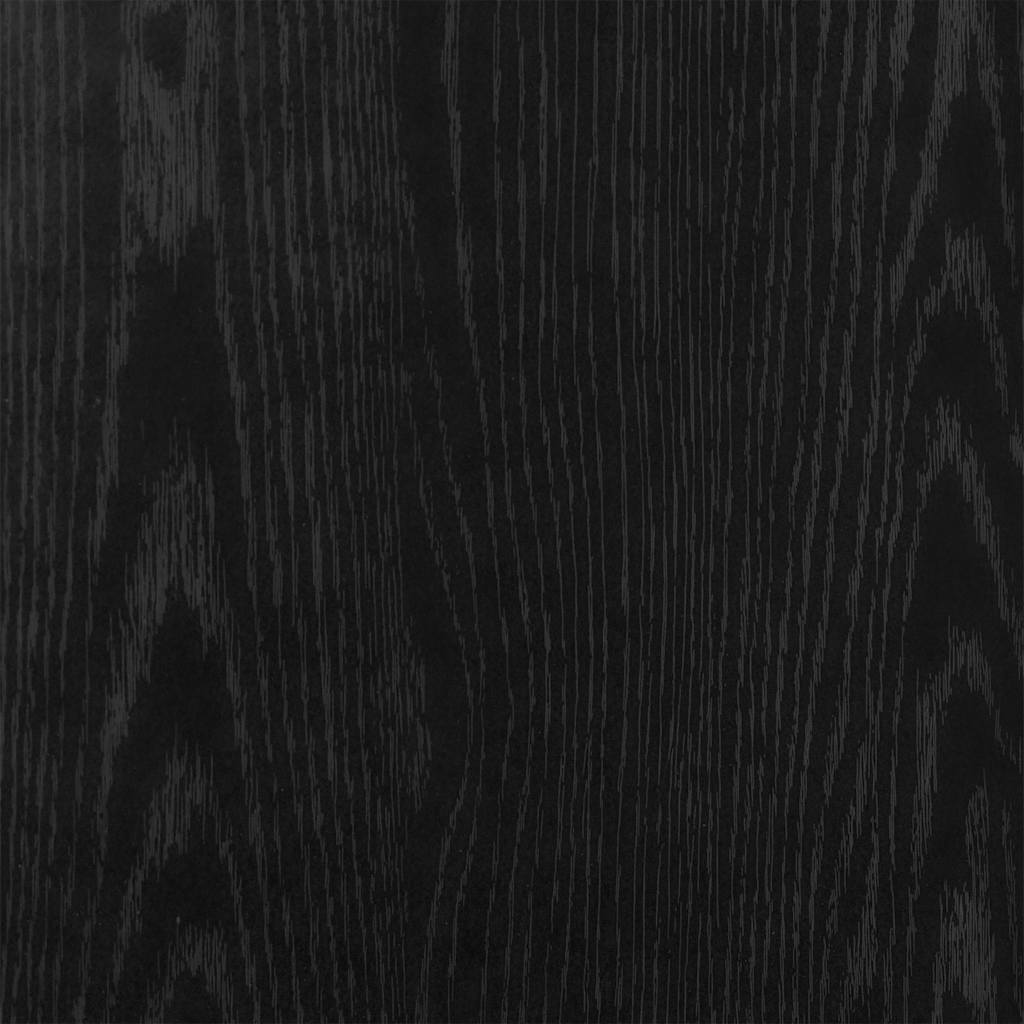 Nattbord 2 Stk Med 2 Skuffer Svart 36X36X68 Cm