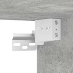 Veggmonterte Nattbord 2 Stk Betonggrå 45X26X28,5 Cm