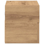 Veggmontert Nattbord Artisan Eik 45X26X28,5 Cm