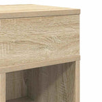 Nattbord Med Skuff Sonoma Eik 25X31X66 Cm