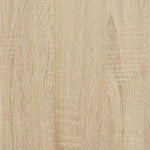 Nattbord Med Skuff Sonoma Eik 25X31X66 Cm