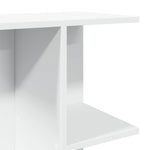 Nattbord Hvit 46,5X29X61 Cm Konstruert Tre