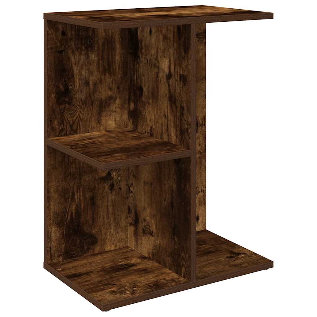 Nattbord 2 Stk Røkt Eik 46,5X29X61 Cm Konstruert Tre