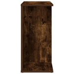 Nattbord 2 Stk Røkt Eik 46,5X29X61 Cm Konstruert Tre