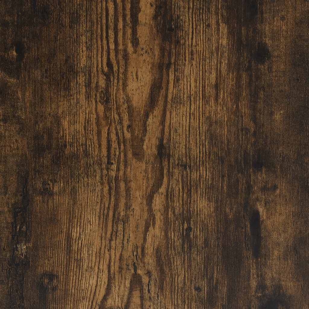 Nattbord 2 Stk Røkt Eik 46,5X29X61 Cm Konstruert Tre