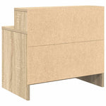 Nattbord Med Skuff 2 Stk Sonoma Eik 51X31X47 Cm