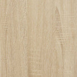 Nattbord Med Skuff 2 Stk Sonoma Eik 51X31X47 Cm