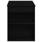 Skrivebord Med Skuff Og Hylle 102X62X77,5 Cm Konstruert Tre
