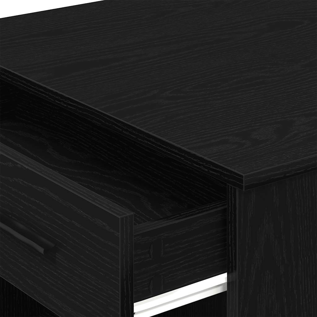 Skrivebord Med Skuff Og Hylle 102X62X77,5 Cm Konstruert Tre