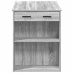 Skrivebord Med Skuff Og Hylle 102X62X77,5 Cm Konstruert Tre