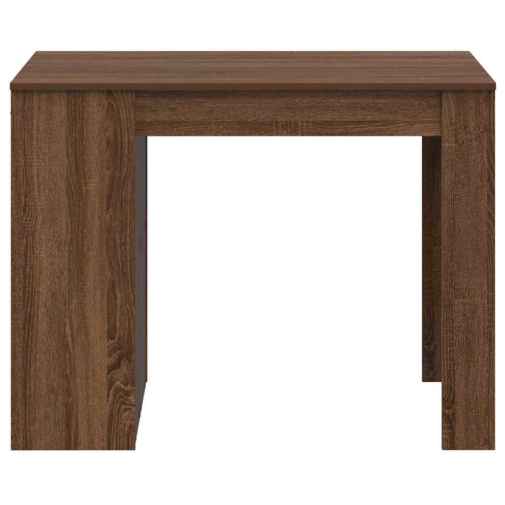Skrivebord Med Skuff Og Hylle 102X62X77,5 Cm Konstruert Tre
