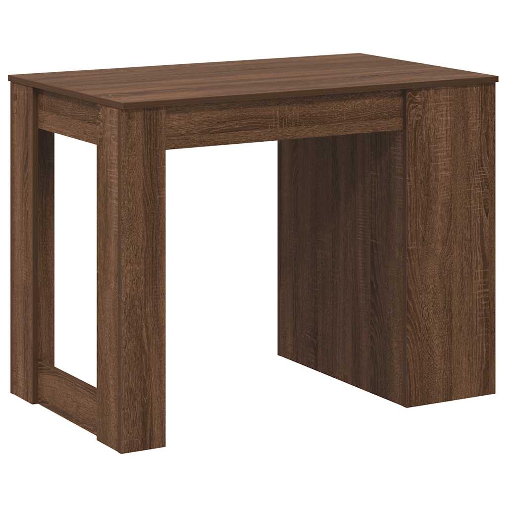 Skrivebord Med Skuff Og Hylle 102X62X77,5 Cm Konstruert Tre