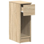Nattbord Med Skuff Sonoma Eik 20X36X60 Cm