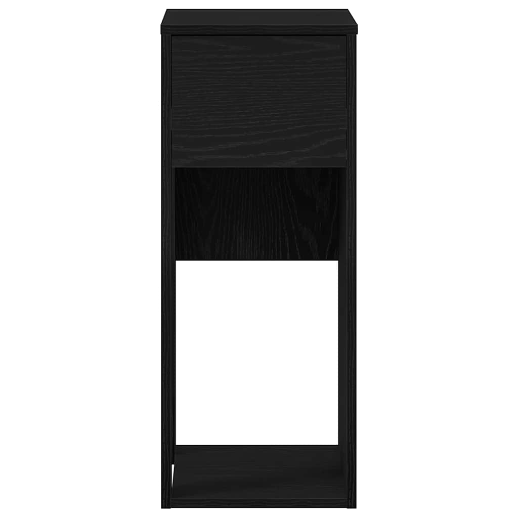 Datatårnstativ Med Skuff Svart 30X44X74 Cm