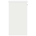 Datatårnstativ Med Skuff Hvit 35X45X77 Cm