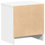 Nattbord Med Skuff Hvit 39X28X41 Cm