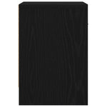 Nattbord 2 Stk Med Skuff Svart 39X28X41 Cm