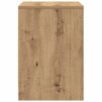 Nattbord 2 Stk Med Skuff Artisan Eik 40X34X50 Cm