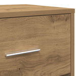Nattbord 2 Stk Med Skuff Artisan Eik 40X34X50 Cm