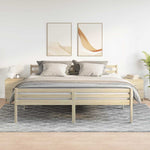 Nattbord 2 Stk Med 2 Skuffer Sonoma Eik 40X36X50 Cm