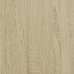 Nattbord 2 Stk Med 2 Skuffer Sonoma Eik 40X36X50 Cm