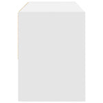 Skostativ Stablebar Hvit 89,5X30X40 Cm
