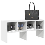 Skostativ Stablebar Hvit 89,5X30X40 Cm