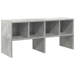 Skostativ Stablebar Betonggrå 89,5X30X40 Cm