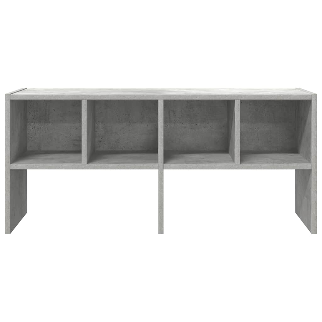 Skostativ Stablebar Betonggrå 89,5X30X40 Cm