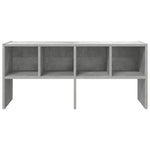 Skostativ Stablebar Betonggrå 89,5X30X40 Cm