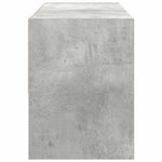 Skostativ Stablebar Betonggrå 89,5X30X40 Cm