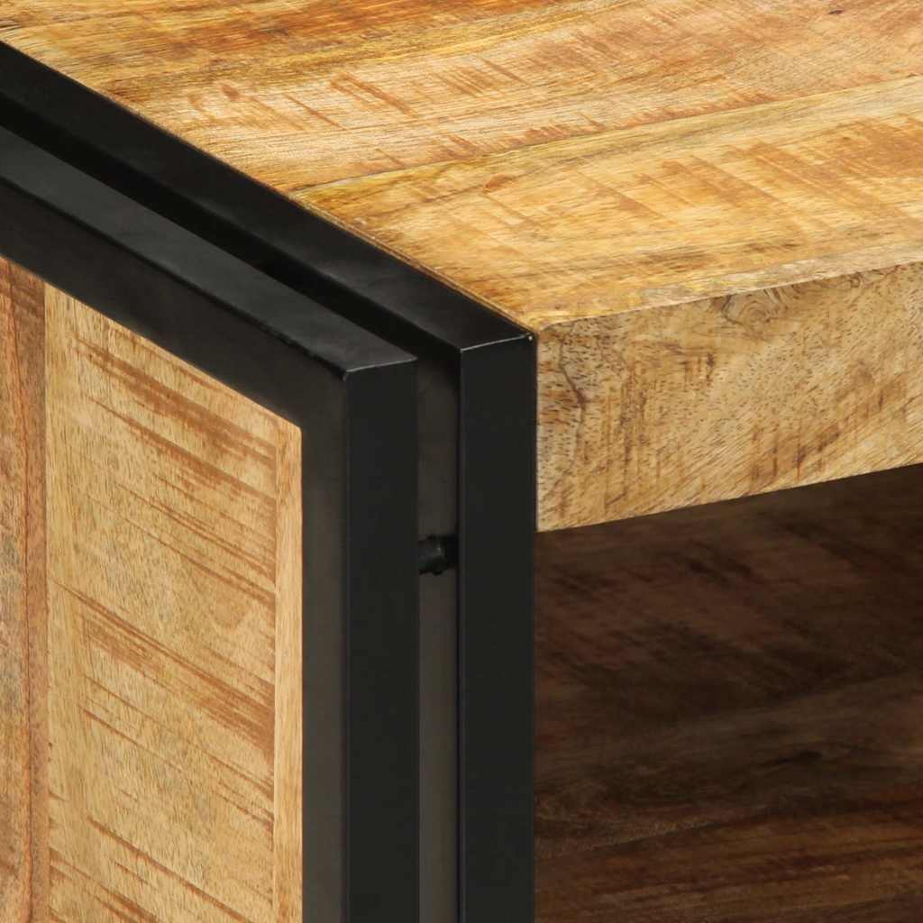 Salongbord 50X50X38 Cm Grovt Heltre Mangotre