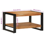 Salongbord 70X50X38 Cm Heltre Akasie