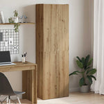 Highboard Artisan Eik 60X32X190 Cm Konstruert Tre