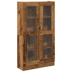 Highboard Gammelt Tre 82,5X30,5X150 Cm Konstruert Tre