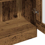 Highboard Gammelt Tre 82,5X30,5X150 Cm Konstruert Tre