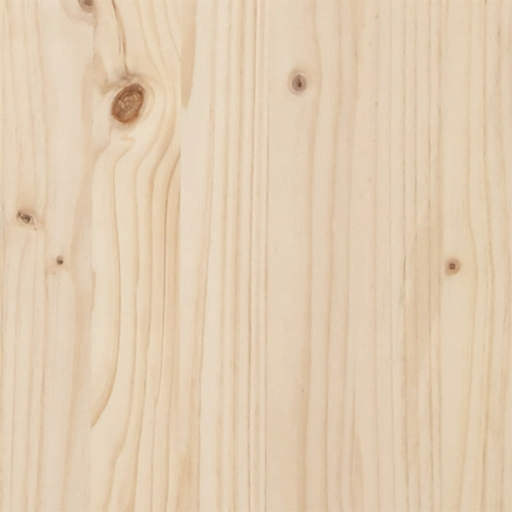 Seng Med Bokhylle Uten Madrass 90X200 Cm Heltre Furu