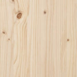 Seng Med Bokhylle Uten Madrass 90X200 Cm Heltre Furu