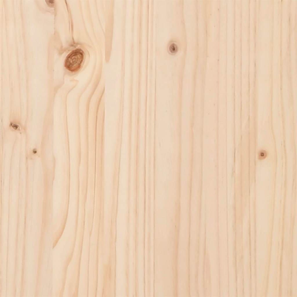 Seng Med Bokhylle Uten Madrass 75X190 Cm Heltre Furu